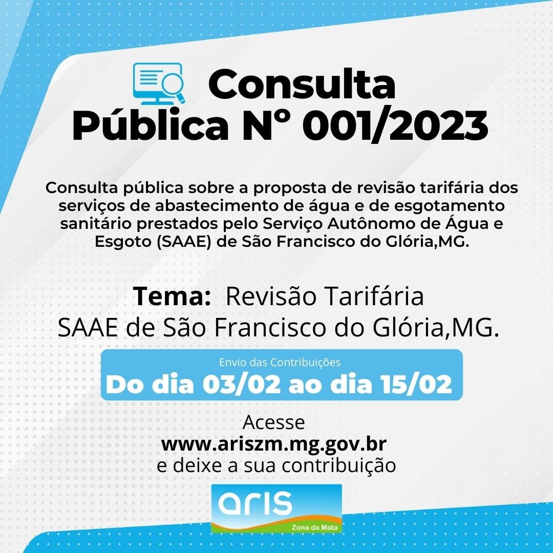 Consulta publica 001 2023